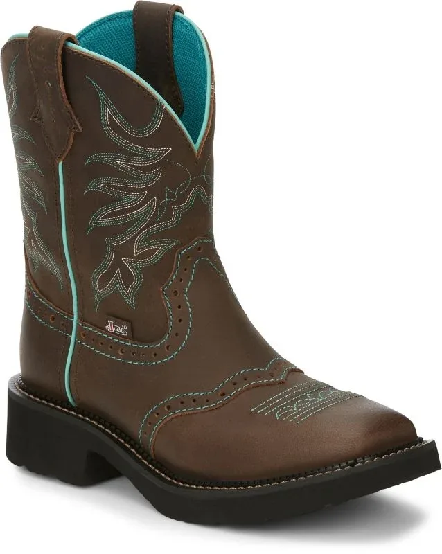 Justin Ladies Gypsy Mandra Sq Toe Boots - Image 2