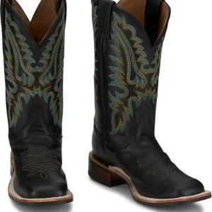 Justin Ladies Shay Square Toe Boots