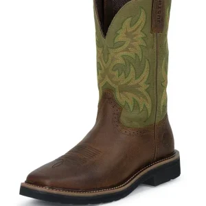 Justin Men Stampede Rnd Toe Boots