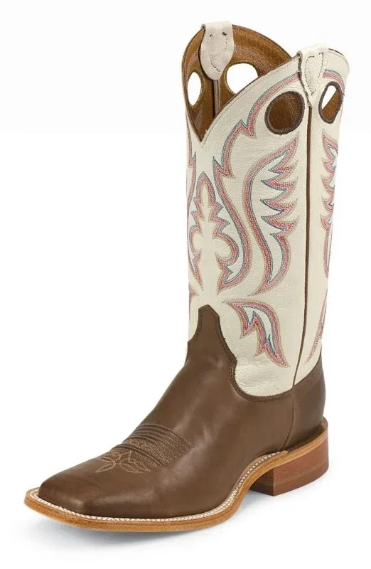 Justin Mens Bent Rail Sq Toe Boots - Image 2