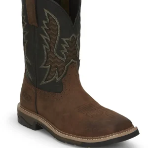 Justin Mens Bolt 11" Work Boots