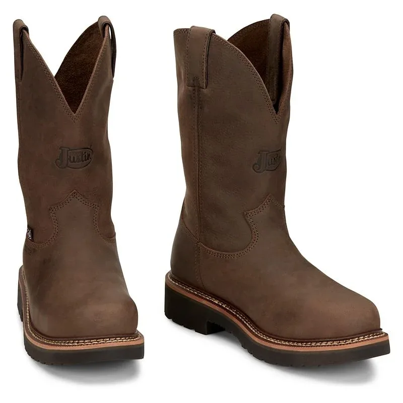 Justin Mens Carbide Steel Toe Boots - Image 2
