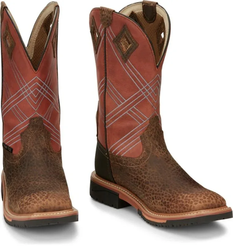 Justin Mens Dalhart Safety Toe Boots - Image 2