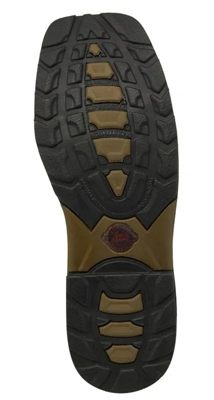Justin Mens Derrickman Comp Croc Work Boots - Image 2