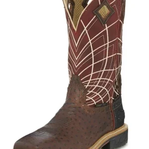 Justin Mens Derrickman Comp Ost Work Boots