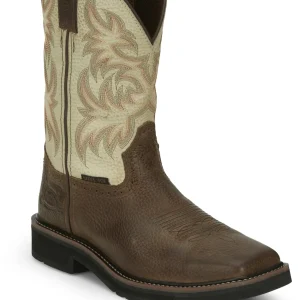 Justin Mens Driller 11" Steel Toe Boots