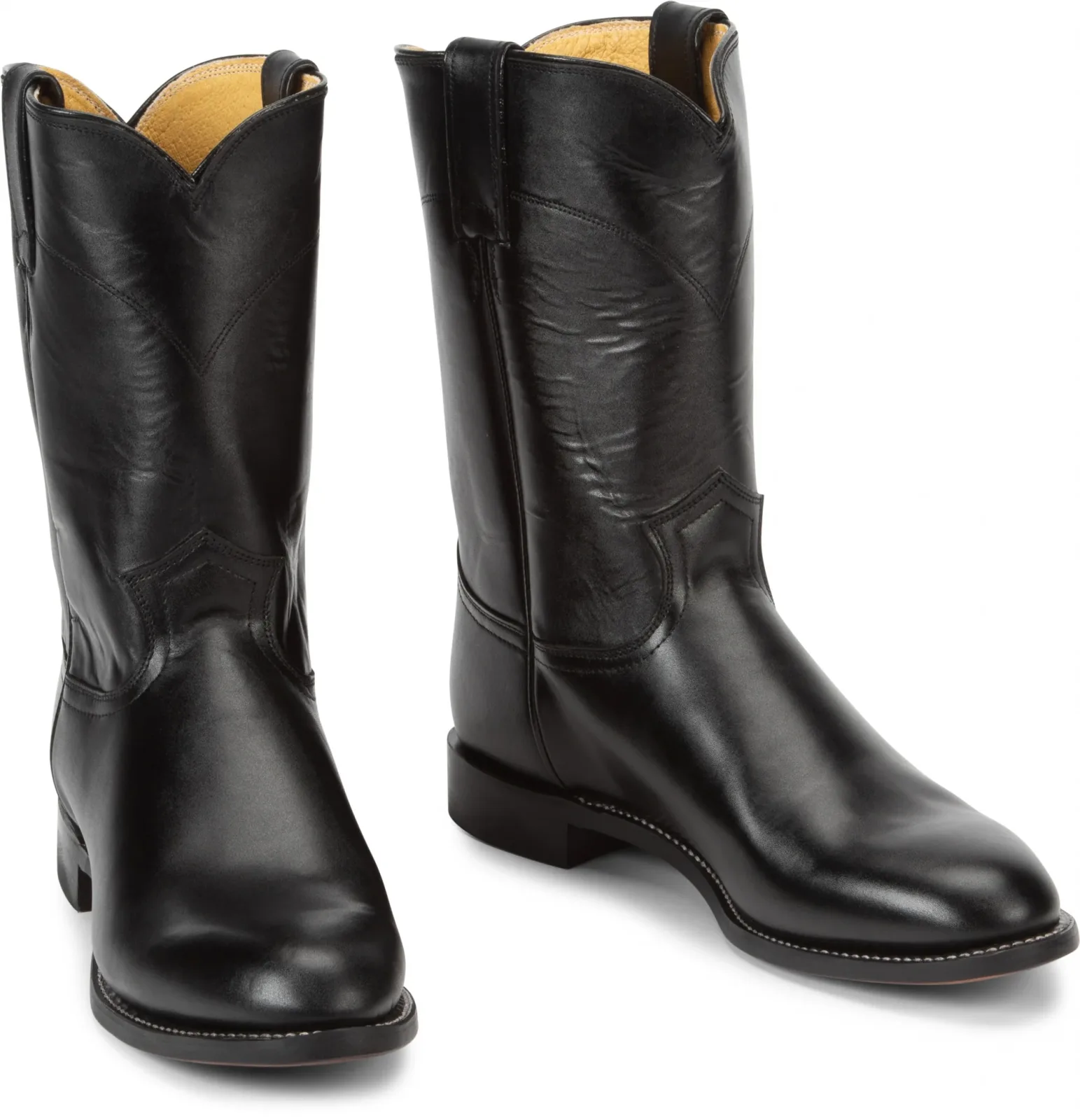 Justin Mens Jackson 10" Roper Boots - Image 2