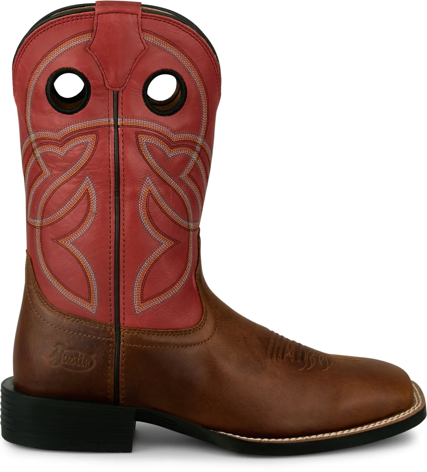 Justin Mens Lubbock 11" Western Boots - Image 2