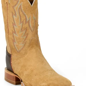 Justin Mens Quincy 11" Sueded Ostrich Boots
