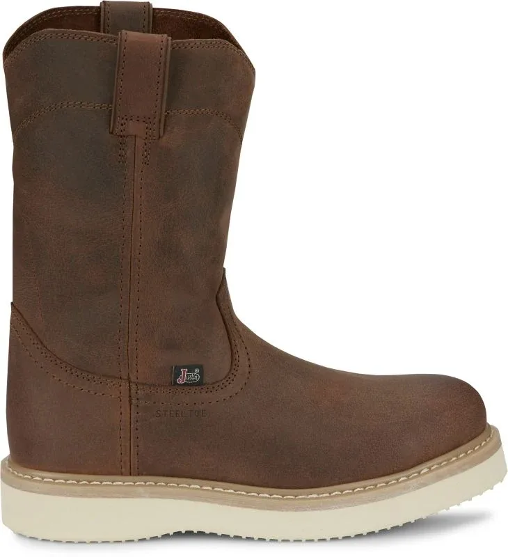 Justin Mens Ram Rnd Toe ST Boots - Image 2