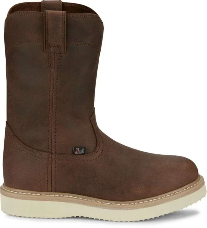 Justin Mens Ram Round Toe Boots - Image 2