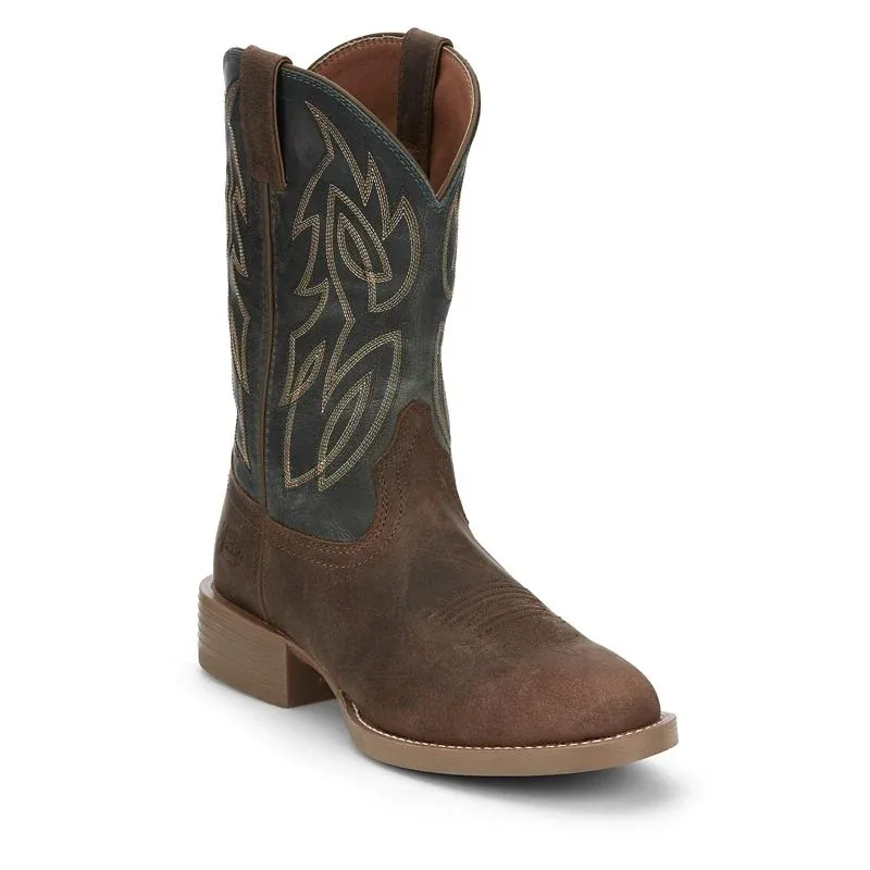 Justin Mens Rendon Round Toe Boots - Image 2