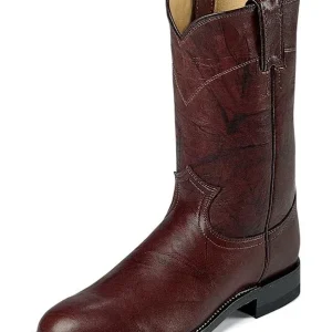 Justin Mens Roper Deerlite Dark Brown Boots