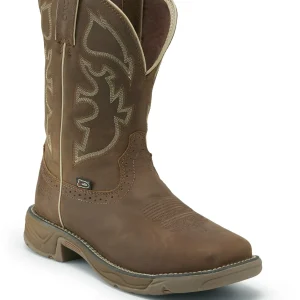 Justin Mens Rush 11" Waterproof Steel Toe Boots