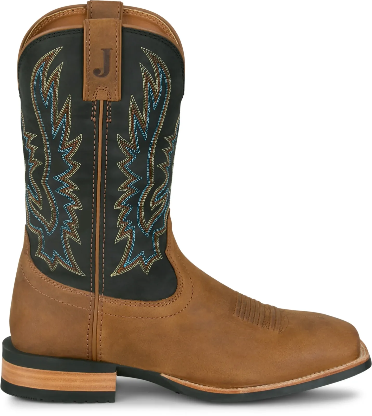 Justin Mens Rustle 11" Western Boots - Image 2