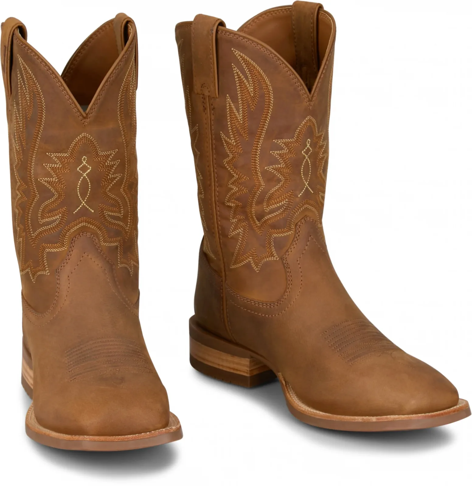 Justin Mens Rustle 11" Western Boots - Image 2
