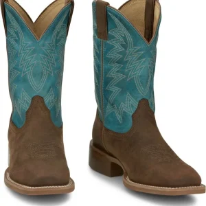 Justin Mens War Dog Sq Toe Boots