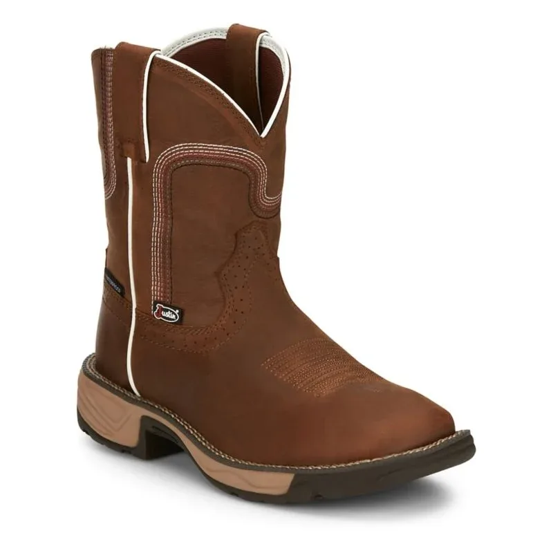 Justin Womens Rush Square Toe Boots - Image 2