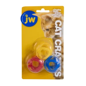 JW Pet Cat Crazies Cat Toy 3-Count