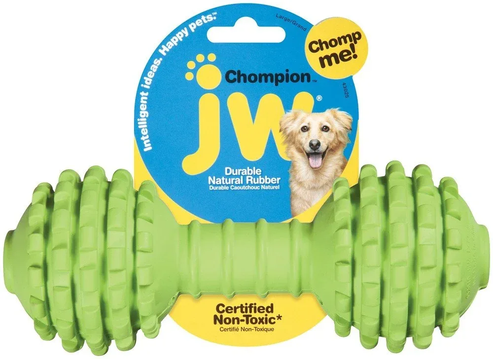JW Pet Chompion Rubber Dog Chew Toy - Large