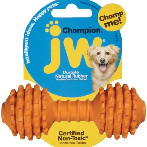 JW Pet Chompion Rubber Dog Chew Toy - Medium