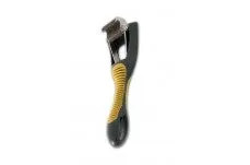 JW Pet GripSoft Cat Deshedding Tool, Gray, Yellow