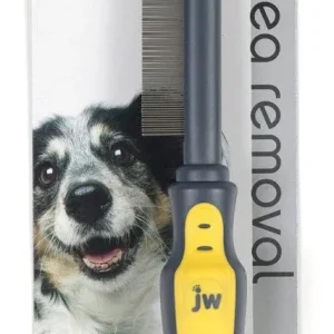 JW Pet GripSoft Dog Flea Comb
