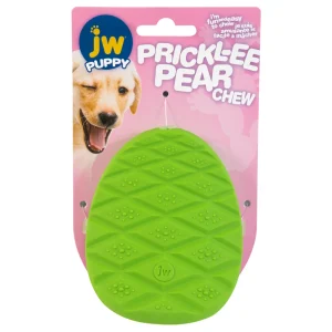 JW Pet Prickl-ee Pear Puppy Teether Chew Toy Puppy