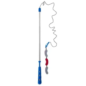 JW Pet Telescopic Felt Crawler Wand Cat Toy