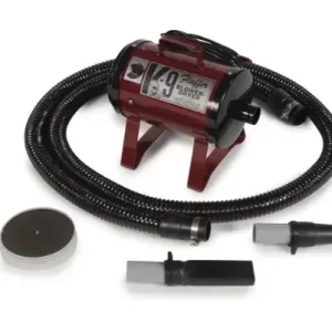 K-9 Fluffer Variable Speed Dryer, Burgundy
