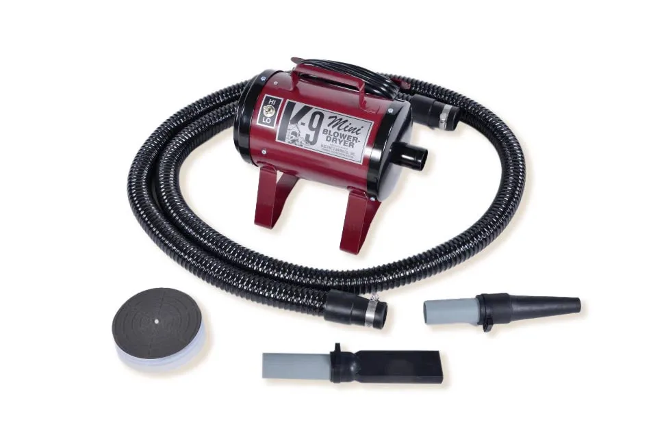 K-9 Mini Dryer, Burgundy