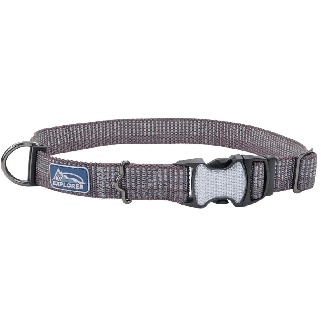 K9 Explorer® Brights Reflective Adjustable Dog Collar, Red Small