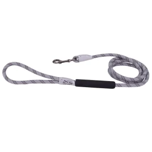 K9 Explorer ® Brights Reflective Braided Rope Snap Leash, Mountain, 3/8" x 6'