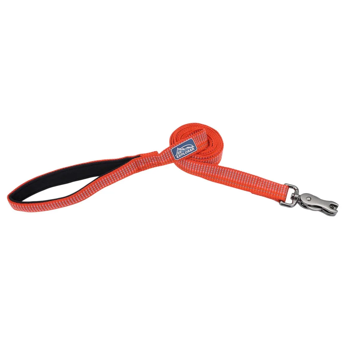 K9 Explorer® Brights Reflective Dog Leash, Red 5/8" x 6'