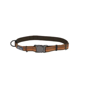 K9 Explorer® Reflective Adjustable Dog Collar, Brown Large