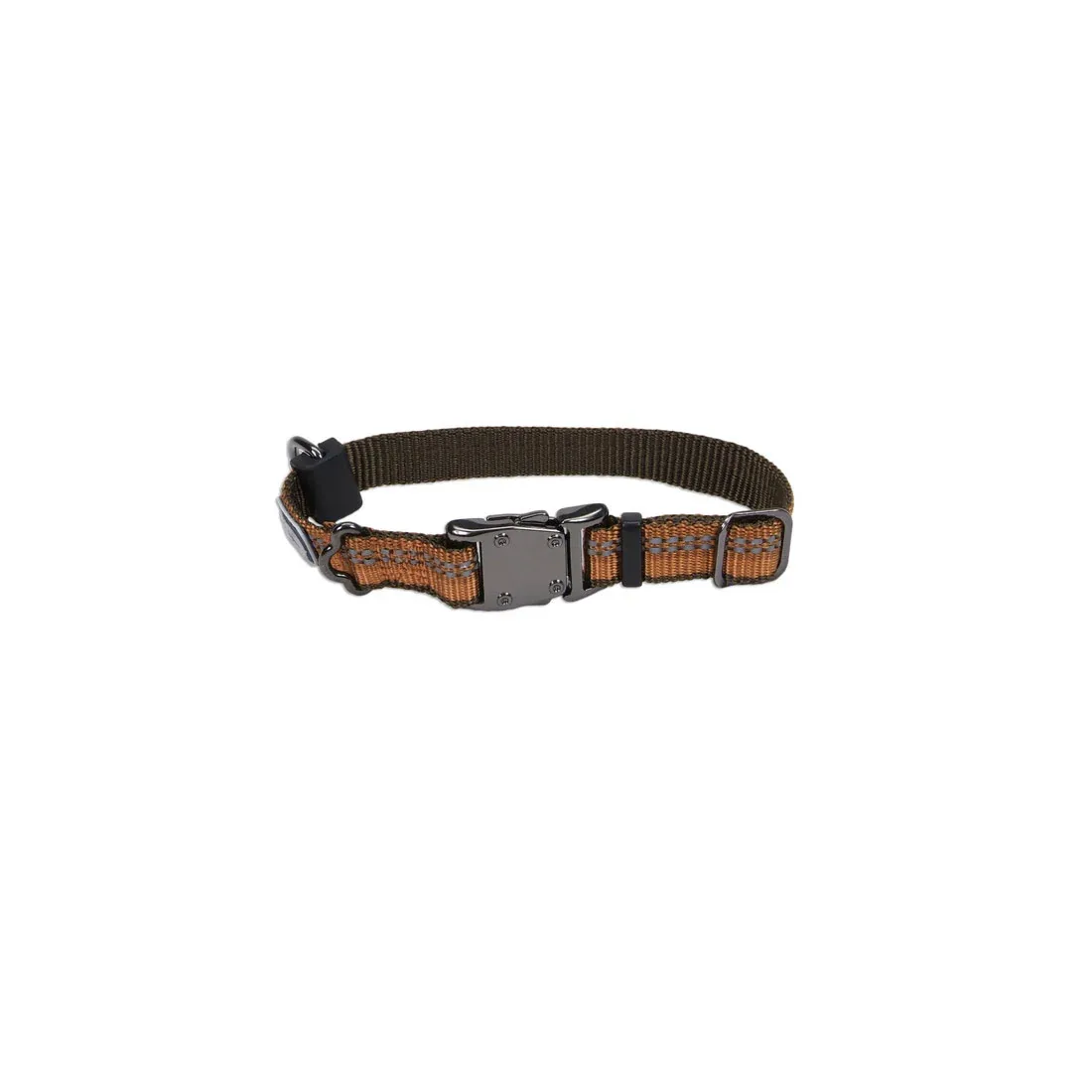 K9 Explorer® Reflective Adjustable Dog Collar, Brown XS