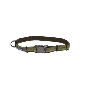 K9 Explorer® Reflective Adjustable Dog Collar, Fern Medium