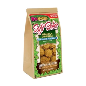 K9 Granola Factory Soft Bakes Dog Biscuits Carrot Cake, 12 oz