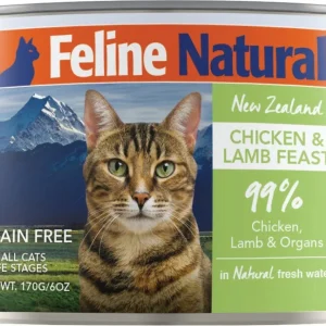 K9 Natural Cat Chicken & Lamb 6oz {L+x}