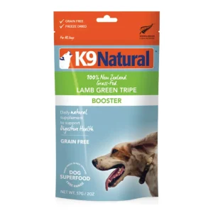 K9 Natural Dog Freeze-Dried Lamb Green Tripe Topper 2 oz