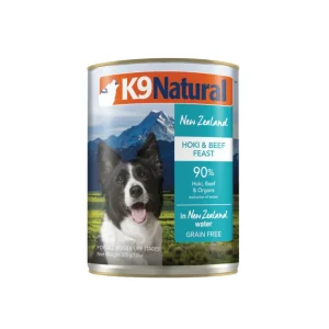 K9 Natural Dog Grain-Free Hoki & Beef, 13 oz each, Case of 12