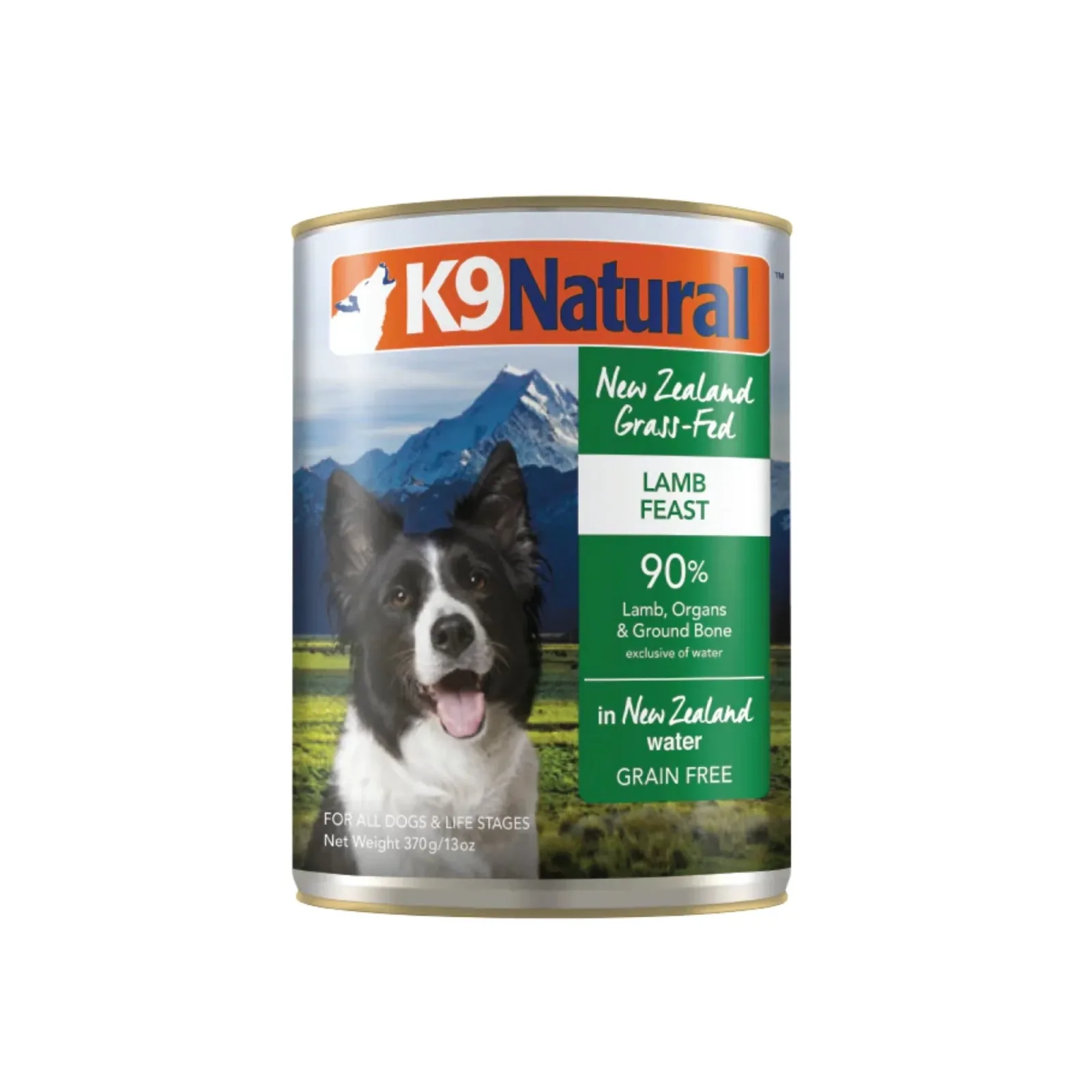 K9 Natural Dog Grain-Free Lamb, 13 oz each, Case of 12