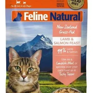 K9 Naturals Cat Freeze-dried Lamb Salmon 11oz {L+x}