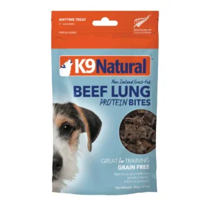 K9 Naturals Dog Air Dried Beef Lung Bites 2.1 oz