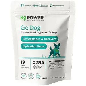 K9 Power Go Dog Performance & Recovery Hydration Boost