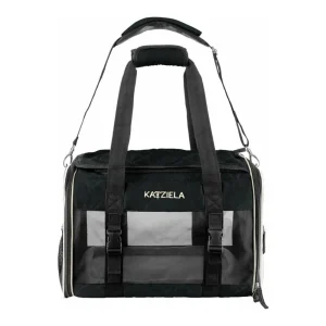 Katziela Quilted Companion Carrier, Black Small