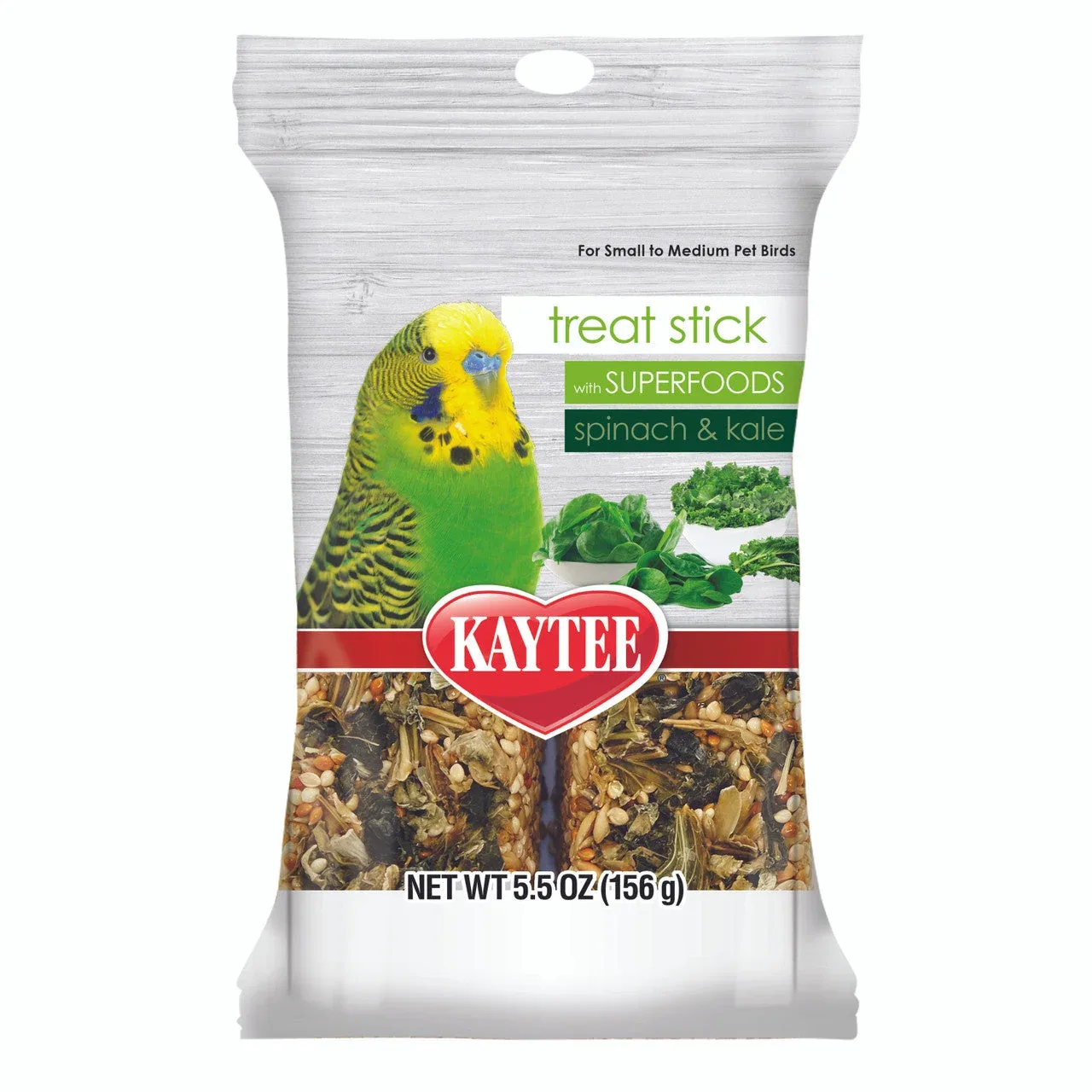 Kaytee Avian Superfood Treat Stick Spinach & Kale 5.5oz