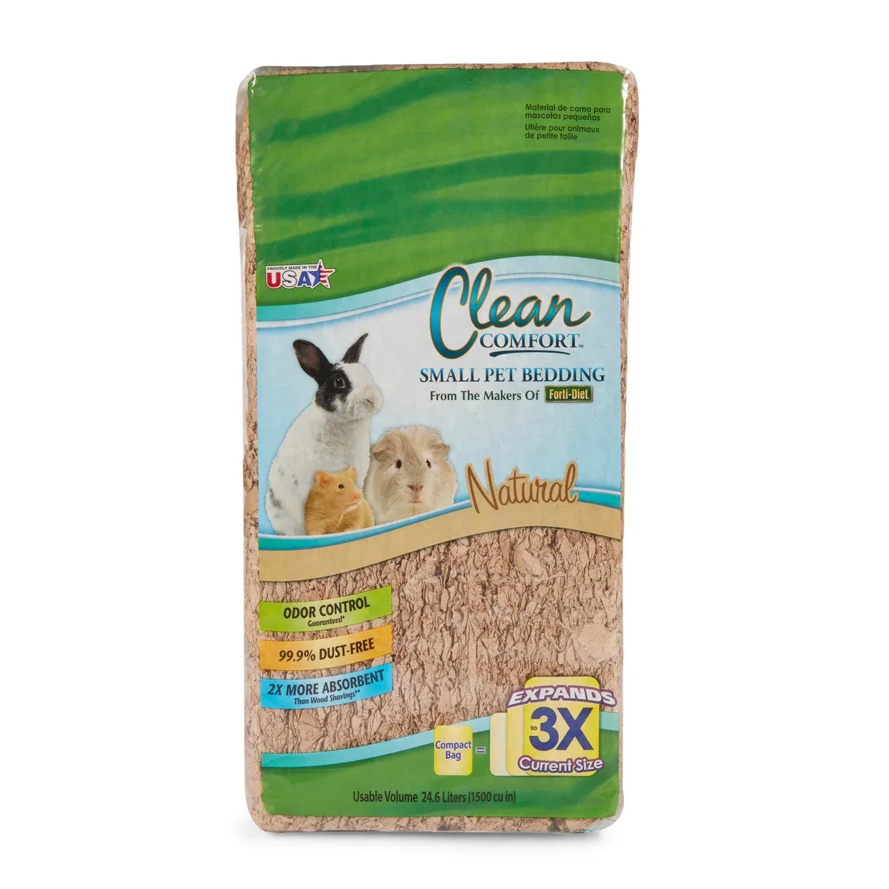 Kaytee Clean Comfort Small Pet Natural Bedding 500ci {L-2}