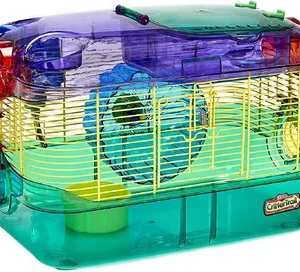 Kaytee CritterTrail One Level Habitat - Multi Colored 16"L x 10.5"W x 11"H