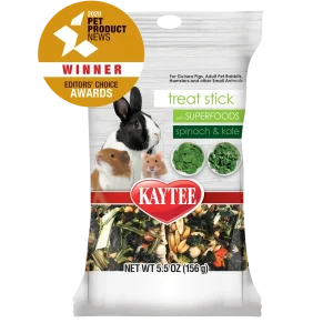 Kaytee Treat Stick With Superfood Spinach and Kale, 5.5 Ounces